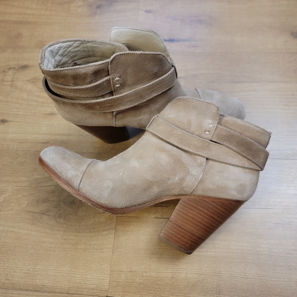rag & bone Harrow Suede Ankle Booties - Picture 6 of 10